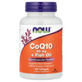 NOW Foods CoQ10 + Fish Oil, 120 Softgels