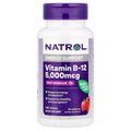 Natrol Vitamin B-12 Fast Dissolve, Strawberry, 5,000 mcg, 100 Tablets