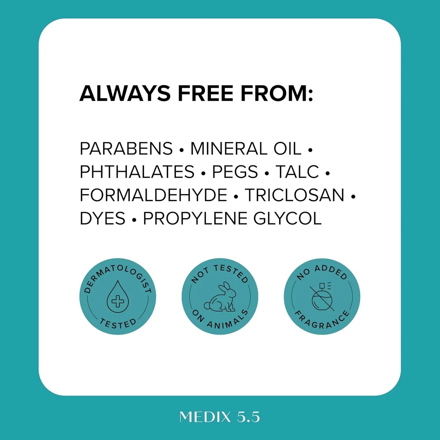MEDIX 10% Glycolic Acid + Lactic Acid Leave-On Exfoliating Skin Care Body Gel | AHA Exfoliant Body & Face Serum Refines + Softens Dry Dead Skin, Uneven Skin Tone, KP Bumps, & Wrinkles, 1.7 Fl Oz - USA in UK