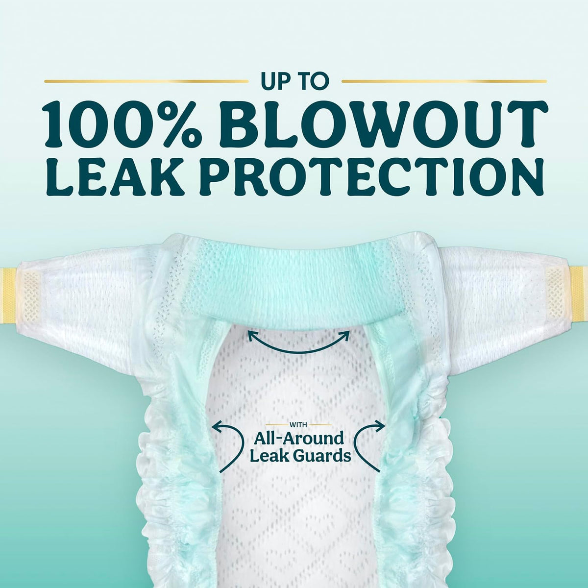Pampers Swaddlers Nappies Size 4 (15-34 lbs), 66 Count - view 6