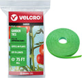 VELCRO Brand Adjustable Plant Ties Green Garden Tape, 75 ft x 1/2 in