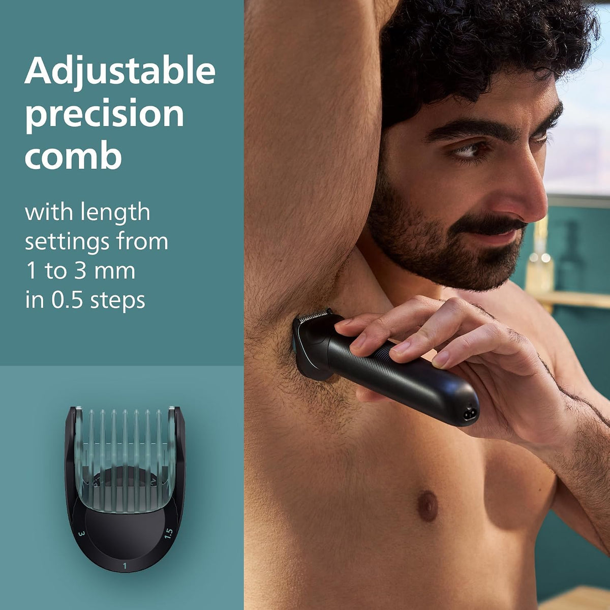 Philips Norelco Body Groomer 5000 Dual Head Trimmer and Shaver - view 6