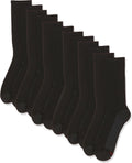 Hanes Men's Max Cushion Crew Socks, 6 Pairs, US 6-12