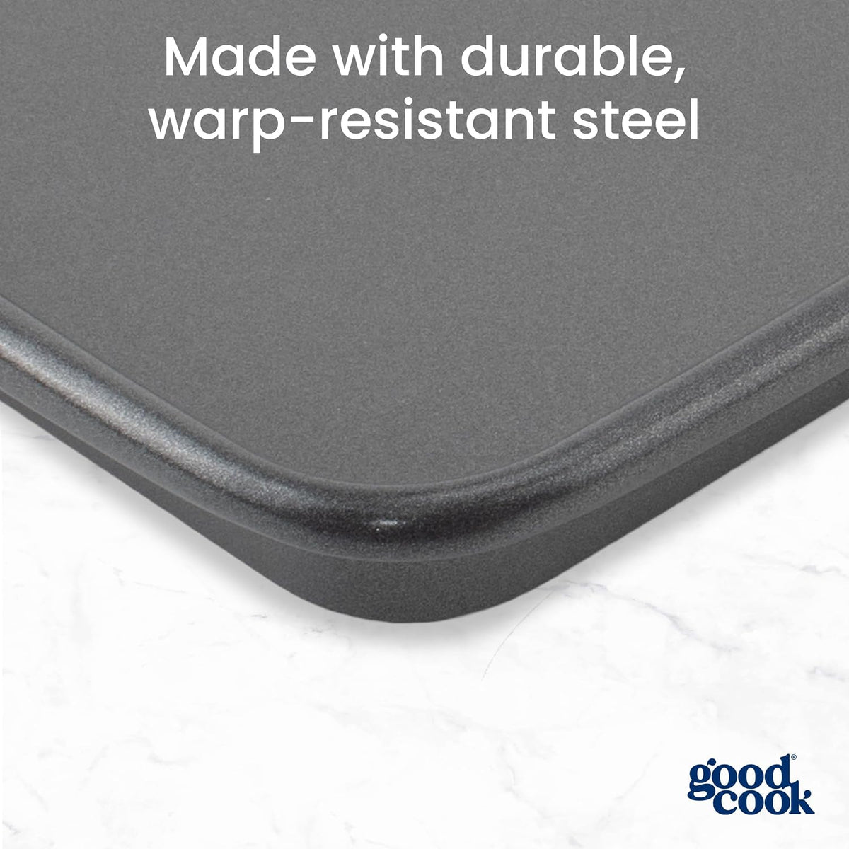 GoodCook Toaster Oven Mini Baking Sheets, Set of 2, 9 x 6.2 Inch - view 6