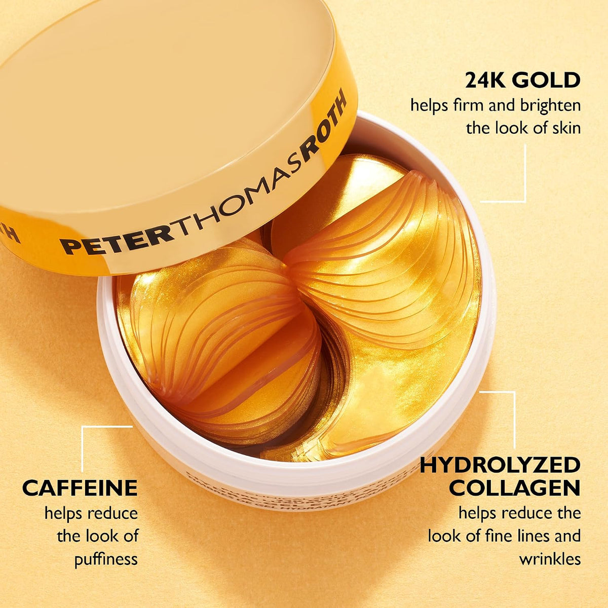 Peter Thomas Roth 24K Gold Hydra-Gel Eye Patches, 60 Count - view 6