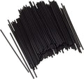 Chef Craft 5 Inch Black Coffee Stirrer Straws, Set of 150