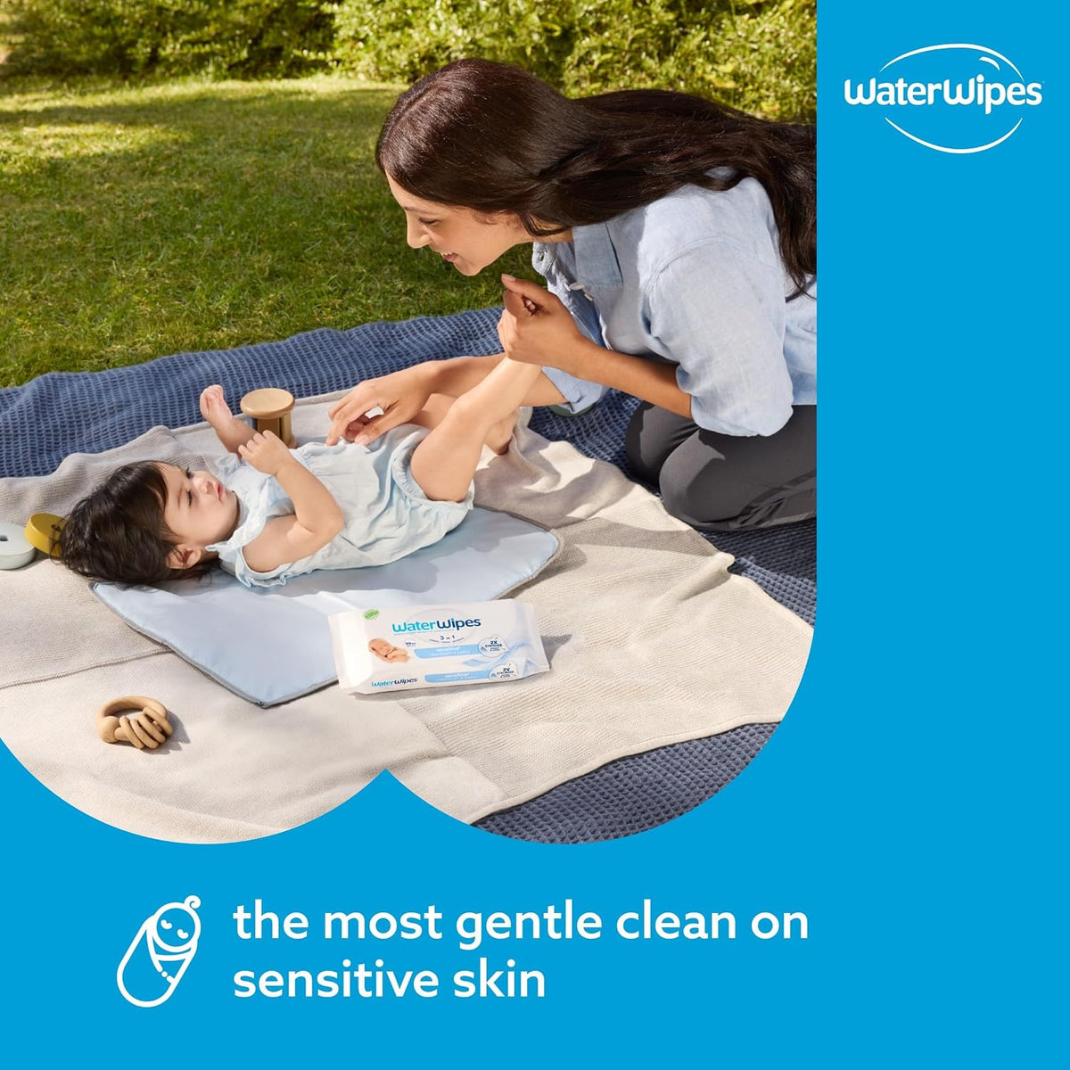 WaterWipes Sensitive+ Newborn and Baby Wipes, 60 Count - view 6