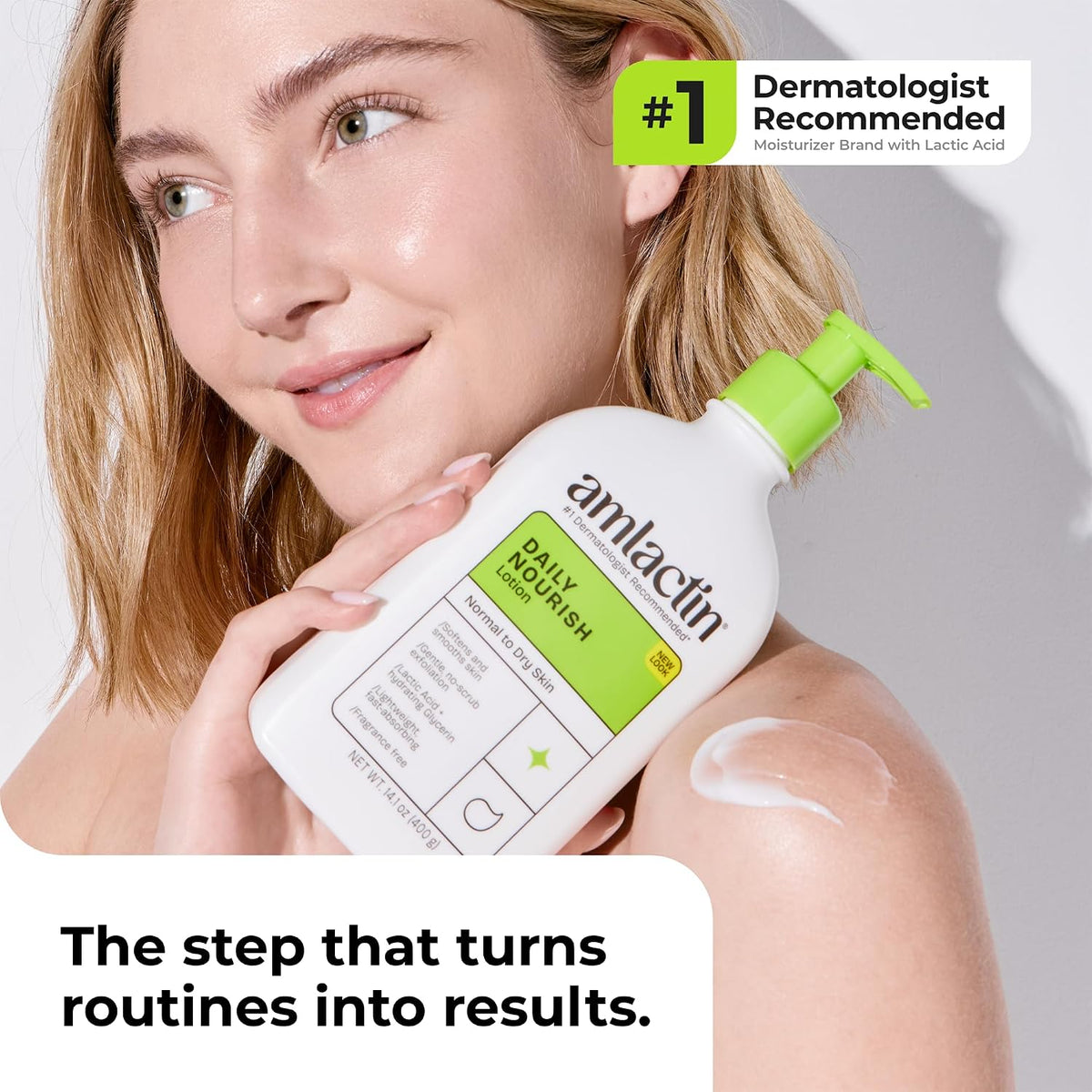 AmLactin Daily Moisturizing Body Lotion, 12% Lactic Acid, 7.9 oz, Pack of 2 - view 6