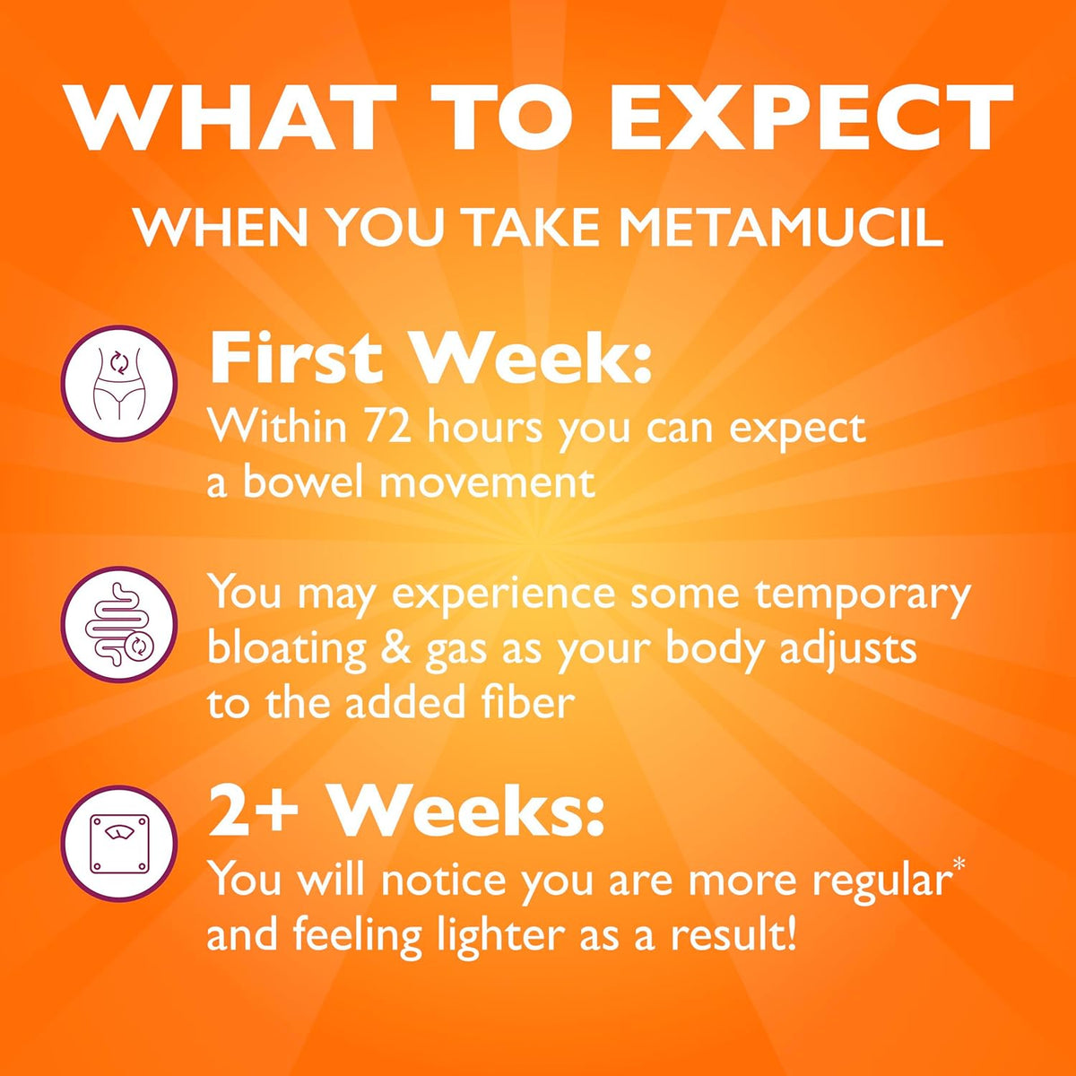 Metamucil Psyllium Husk Fibre Capsules, 300 Capsules - view 6