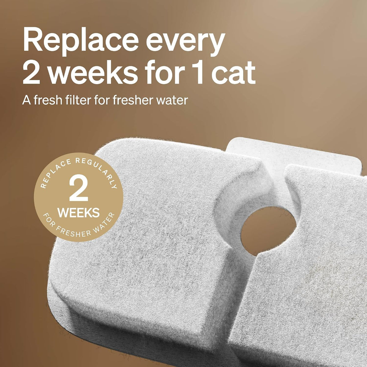 PETLIBRO 4 Pack Replacement Filters for Dockstream Cat Fountain - view 6