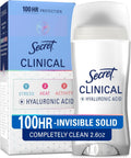 Secret Clinical Strength Antiperspirant, Completely Clean, 2.6 oz