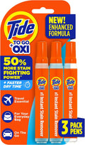 Tide To Go Stain Remover Pen, Portable, 3 Count