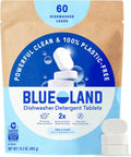Blueland Plastic-Free Dishwasher Detergent Tablets Free & Clear 60 Count