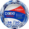 Dixie Ultra Large Paper Bowls 567 g (20 oz), 56 Count