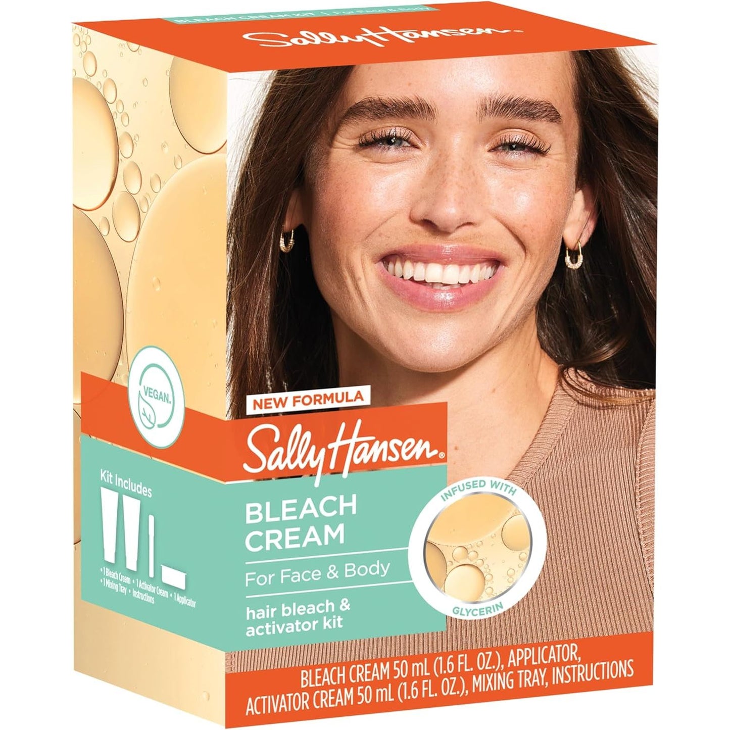 Sally Hansen Creme Hair Bleach Extra Strength for Face & Body