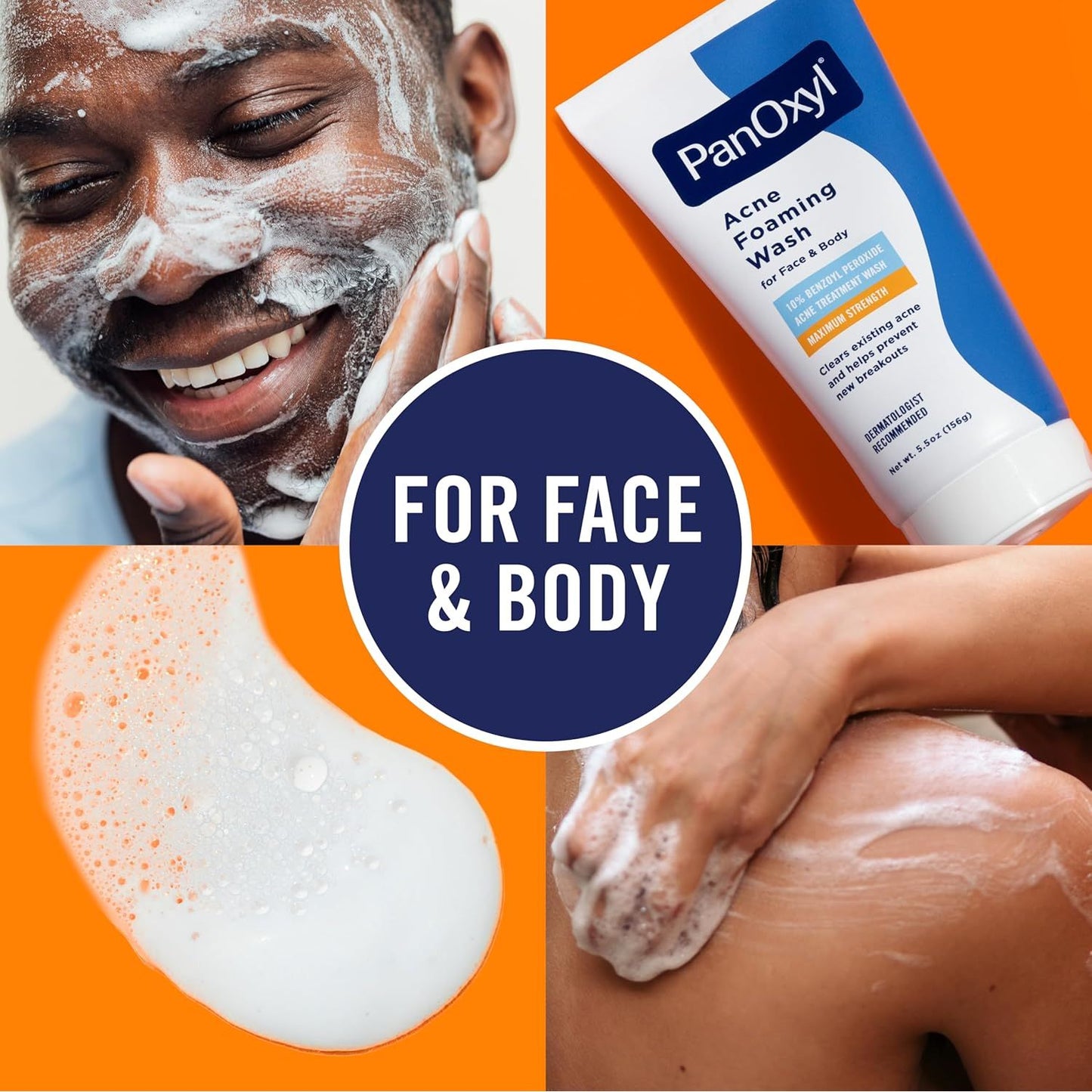PanOxyl Acne Foaming Wash 10% Benzoyl Peroxide 5.5 oz