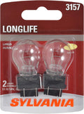 Sylvania 3157 Long Life Miniature Bulbs, Pack of 2