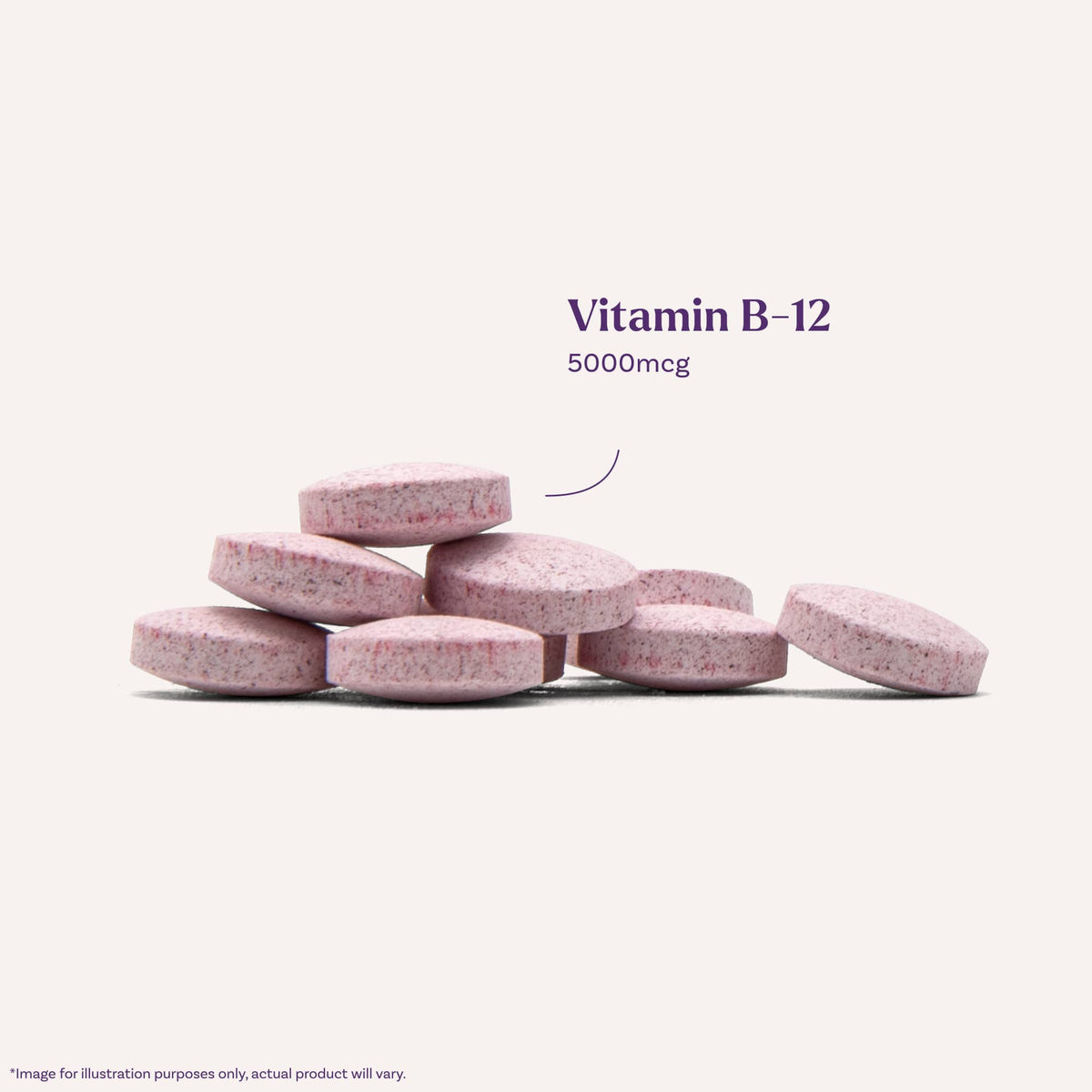 Natrol Vitamin B-12 Fast Dissolve, Strawberry, 5,000 mcg, 100 Tablets - view 5