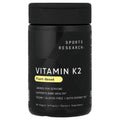 Sports Research Vitamin K2, Plant-Based, 100 mcg, 60 Veggie Softgels