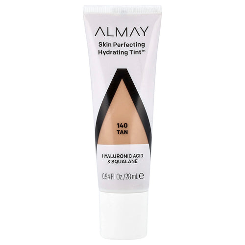 Almay Skin Perfecting Hydrating Tint, 140 Tan, 0.94 fl oz (28 ml)