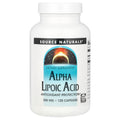 Source Naturals Alpha Lipoic Acid 300 mg, 120 Capsules