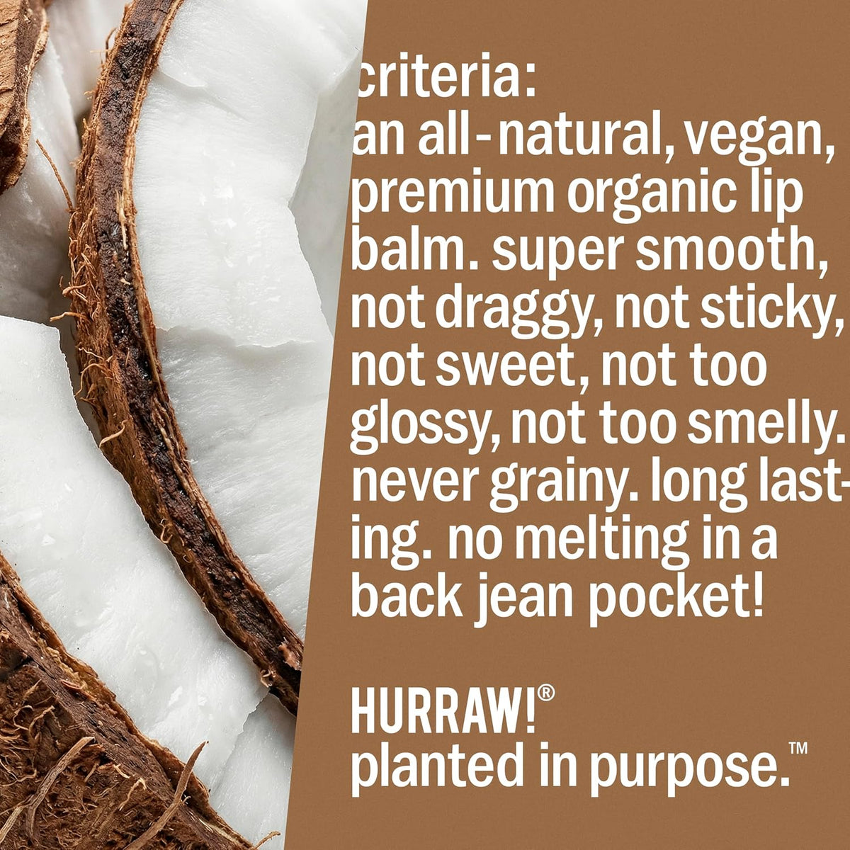Hurraw! Coconut Lip Balm 4.8g - view 6