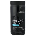 Sports Research Omega-3 Fish Oil Triple Strength, 180 Softgels