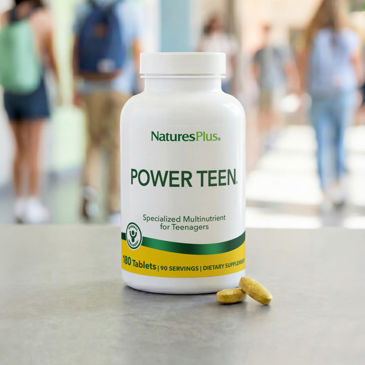 NaturesPlus Power Teen, 180 Tablets - view 6
