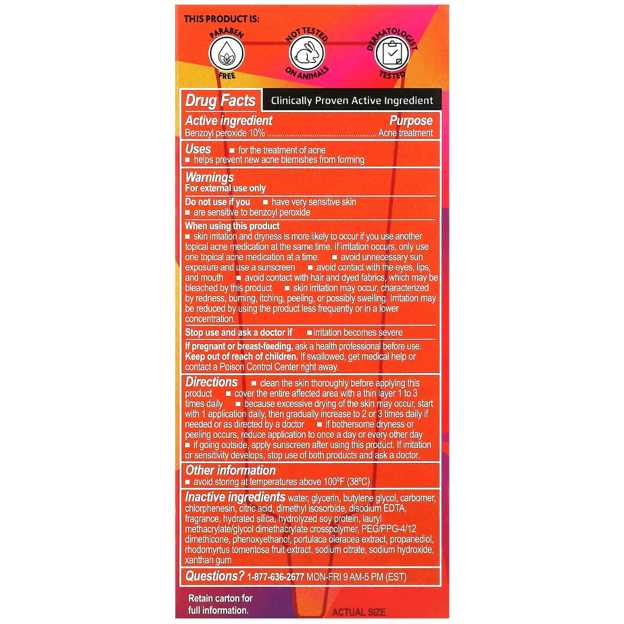 Oxy Skin Care, Advanced Care, Rapid Spot Treatment with Prebiotics, Maximum Strength, 1 oz (28 g) - USA in UK