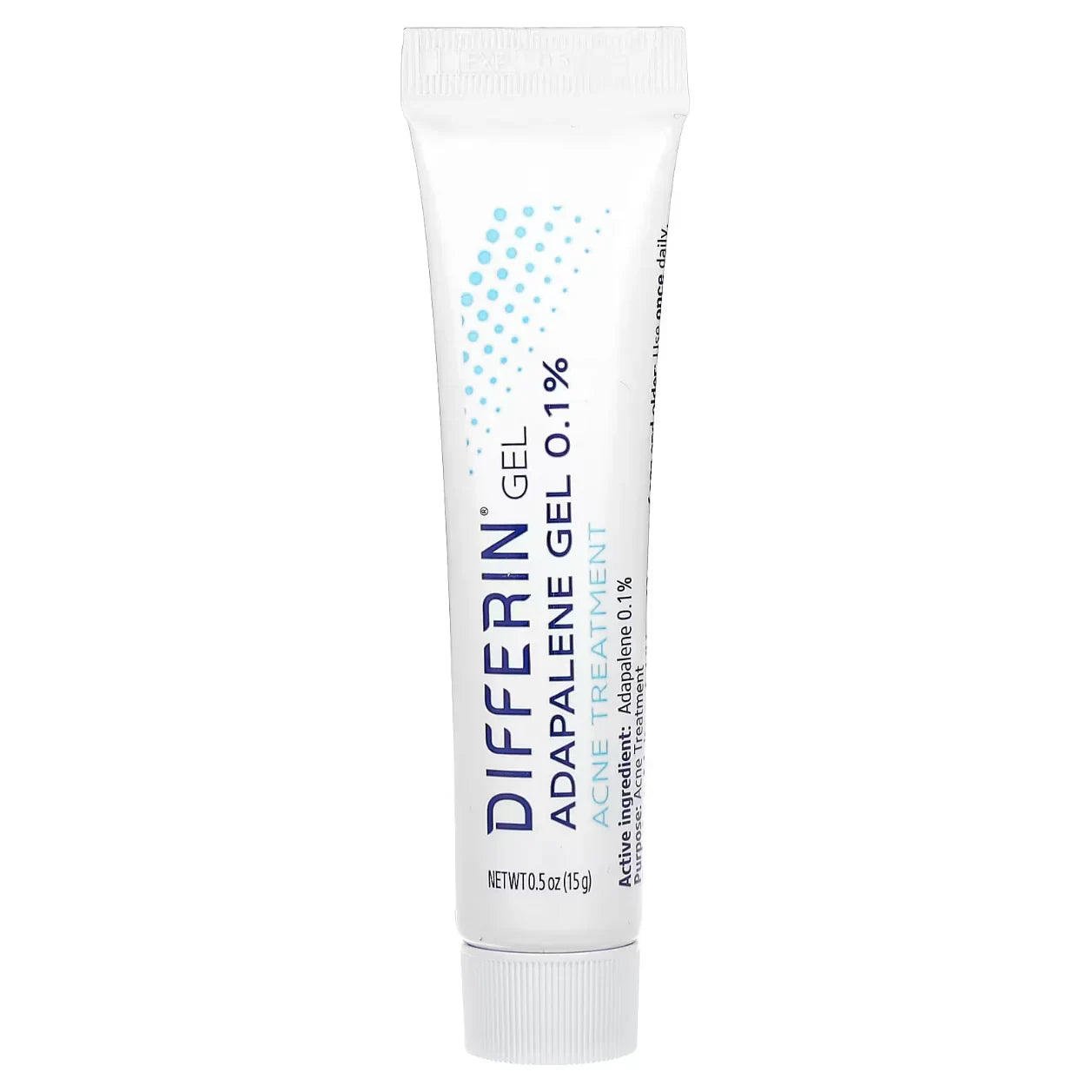 Differin, Adapalene Gel 0.1 % Acne Treatment, Fragrance Free, 0.5 oz (15 g) - USA in UK