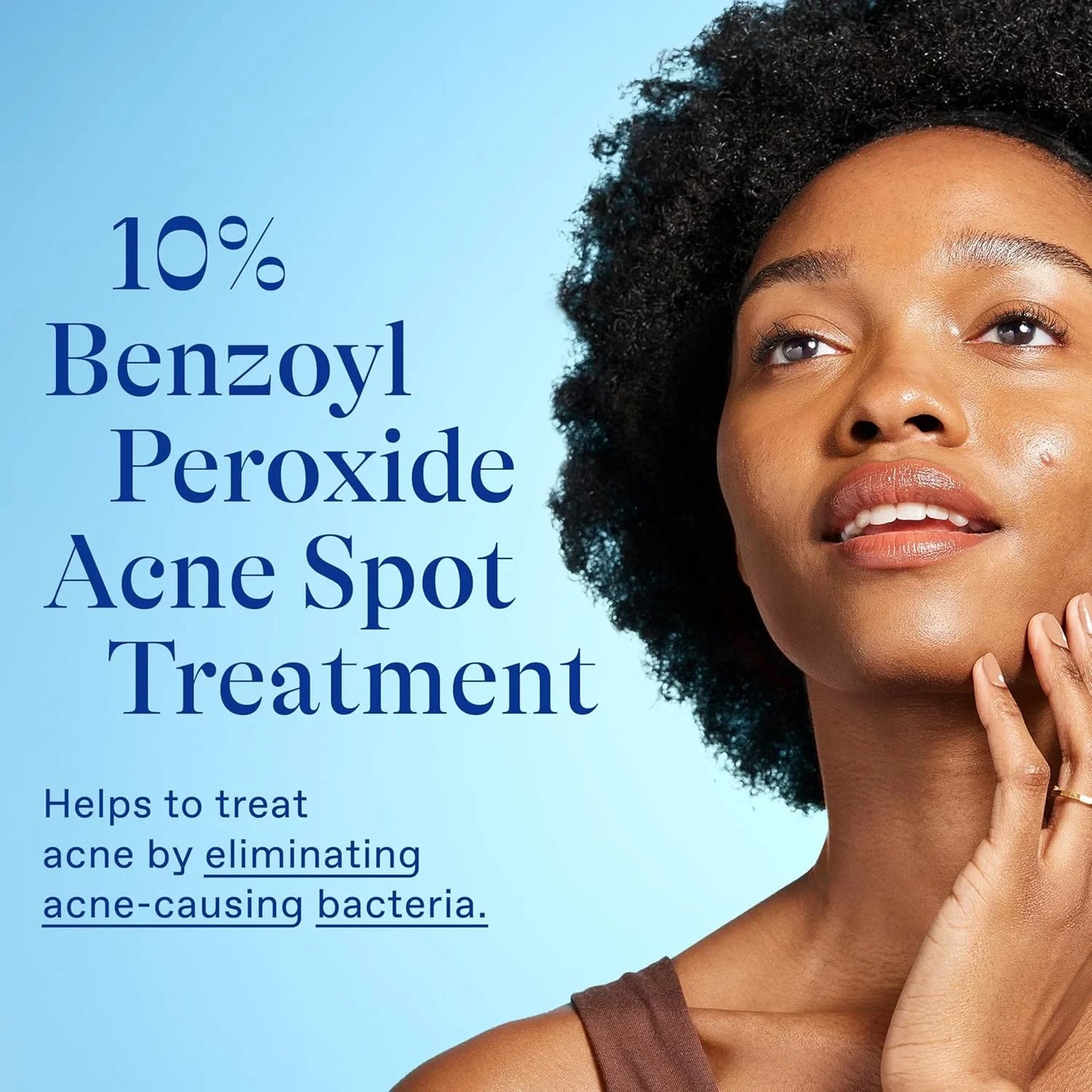 Differin Acne Spot Treatment with 10% Benzoyl Peroxide, Maximum Strength OTC Acne Treatment, Fast Acting Spot Treatment for Face, 1 Oz - USA in UK