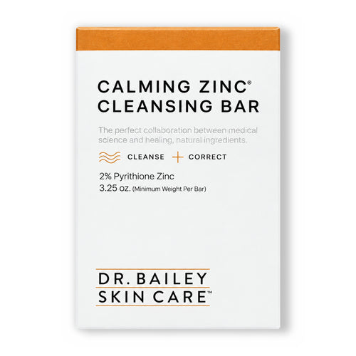Dr Bailey Calming Zinc Cleansing Bar 2% Pyrithione Zinc 3.25 oz