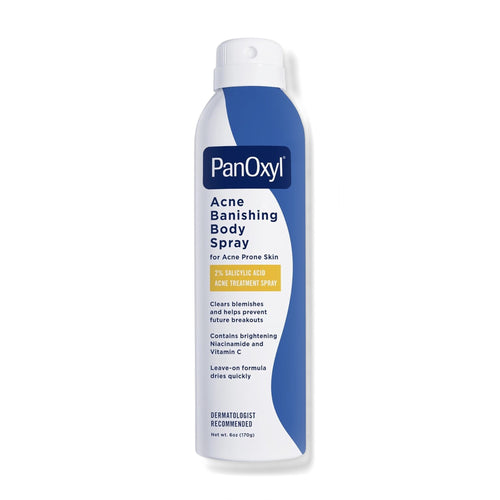 PanOxyl Acne Banishing Body Spray 2% Salicylic Acid 6 oz (170 g)