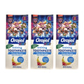 Orajel Toddler Training Toothpaste, Tooty Fruity, 43 g (1.5 oz), Pack of 3