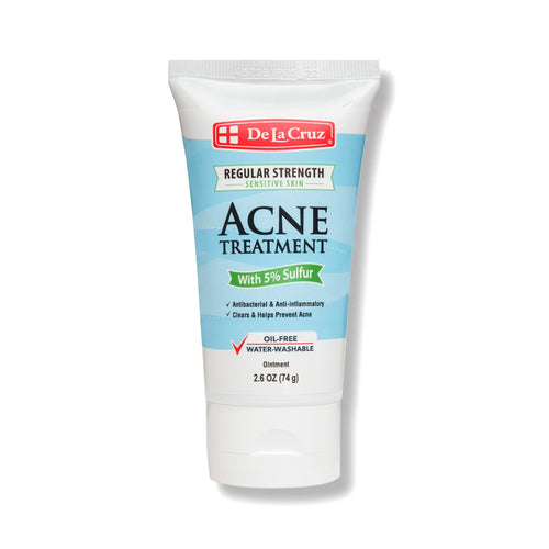 De La Cruz Sulfur 5% Acne Treatment Ointment 2.6 oz (74 g)