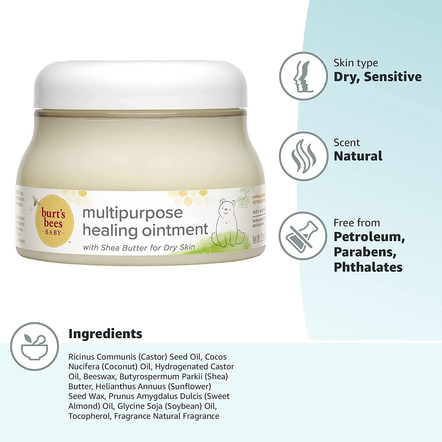 Burts Bees Baby Bee Multipurpose Ointment, 7.5 Oz