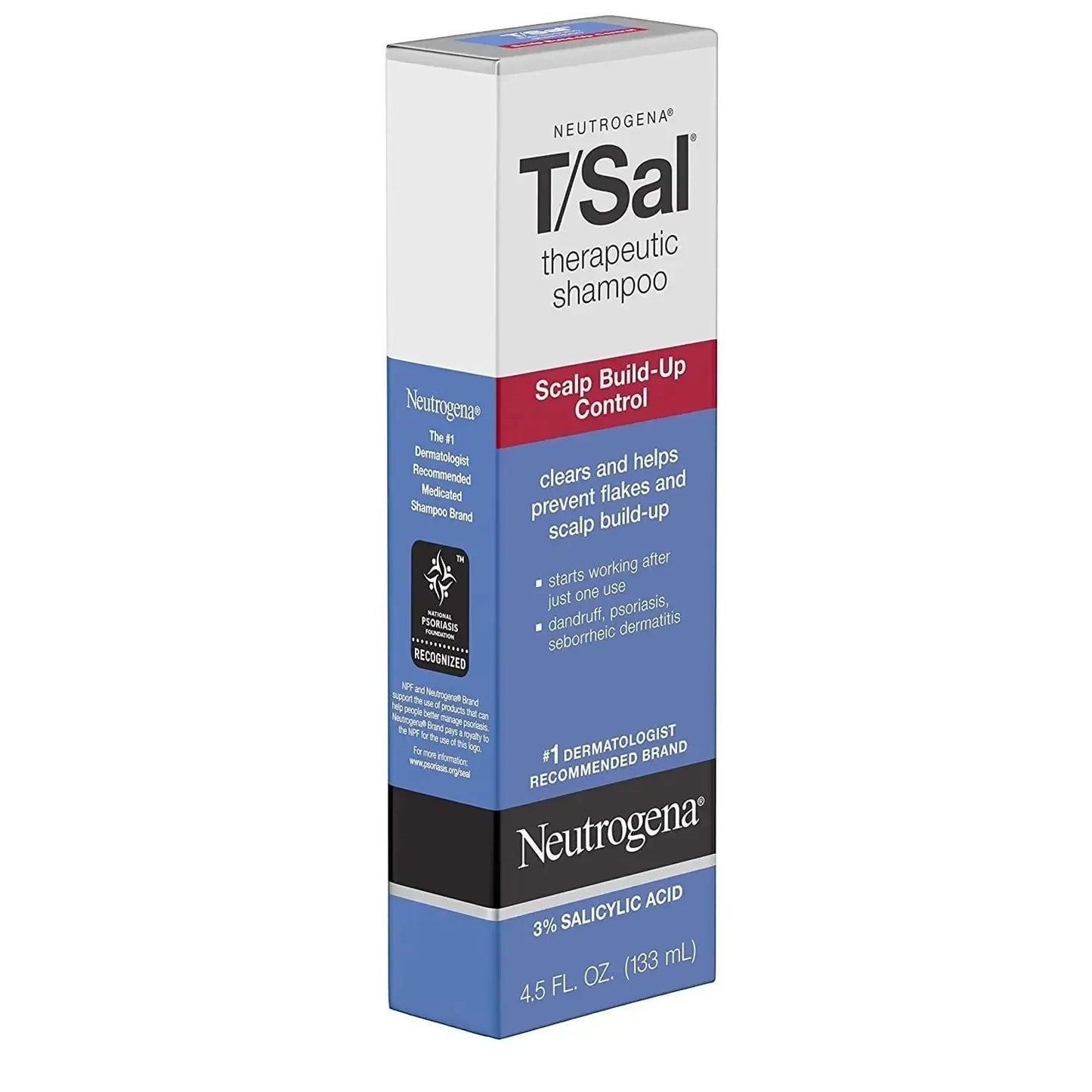 Neutrogena T/Sal Therapeutic Maximum Strength Shampoo 4.50 Oz (Pack of 3) - USA in UK