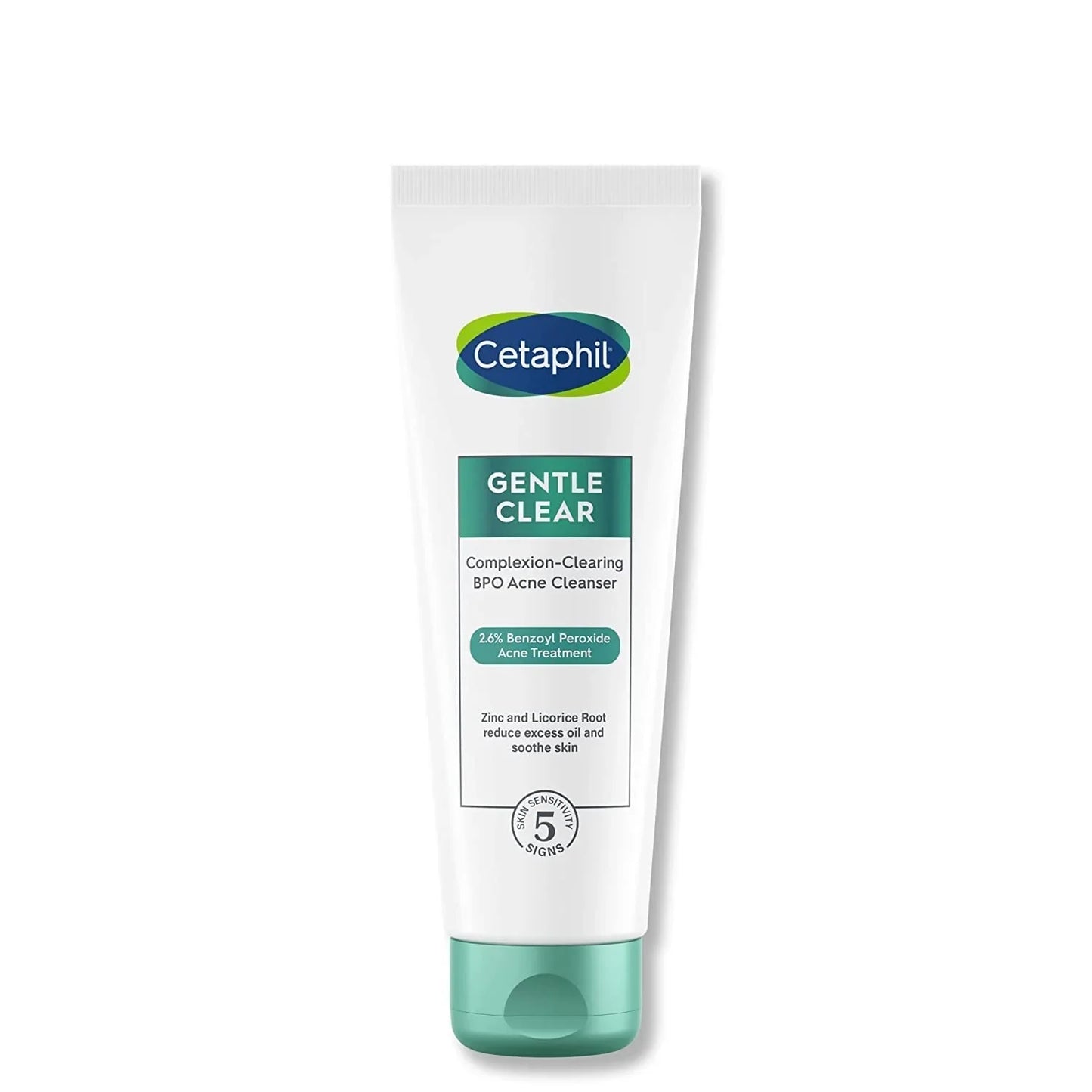 Cetaphil, Gentle Clear, Complexion-Clearing BPO Acne Cleanser, 4.2 fl oz (124 ml) - USA in UK