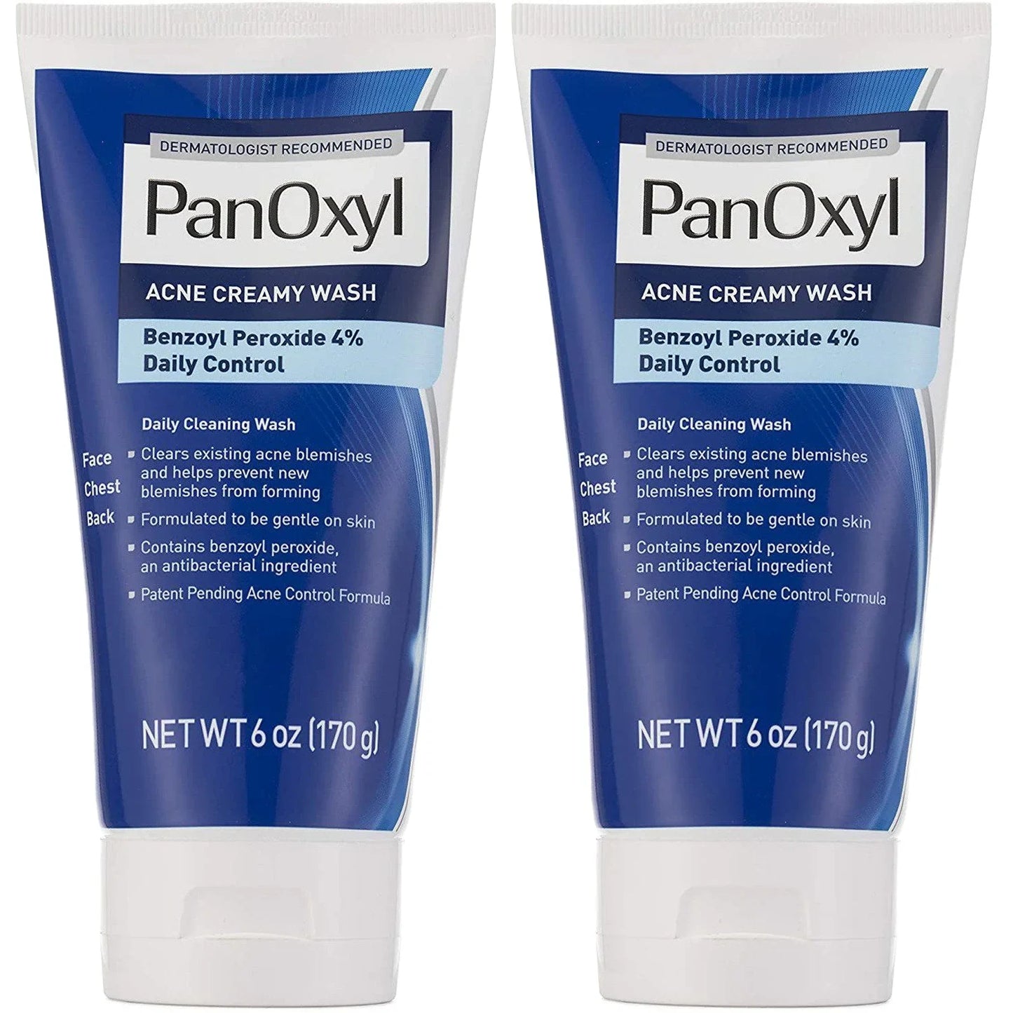 PanOxyl Antimicrobial Acne Foaming Wash 4% Benzoyl Peroxide (Pack of 2) - USA in UK