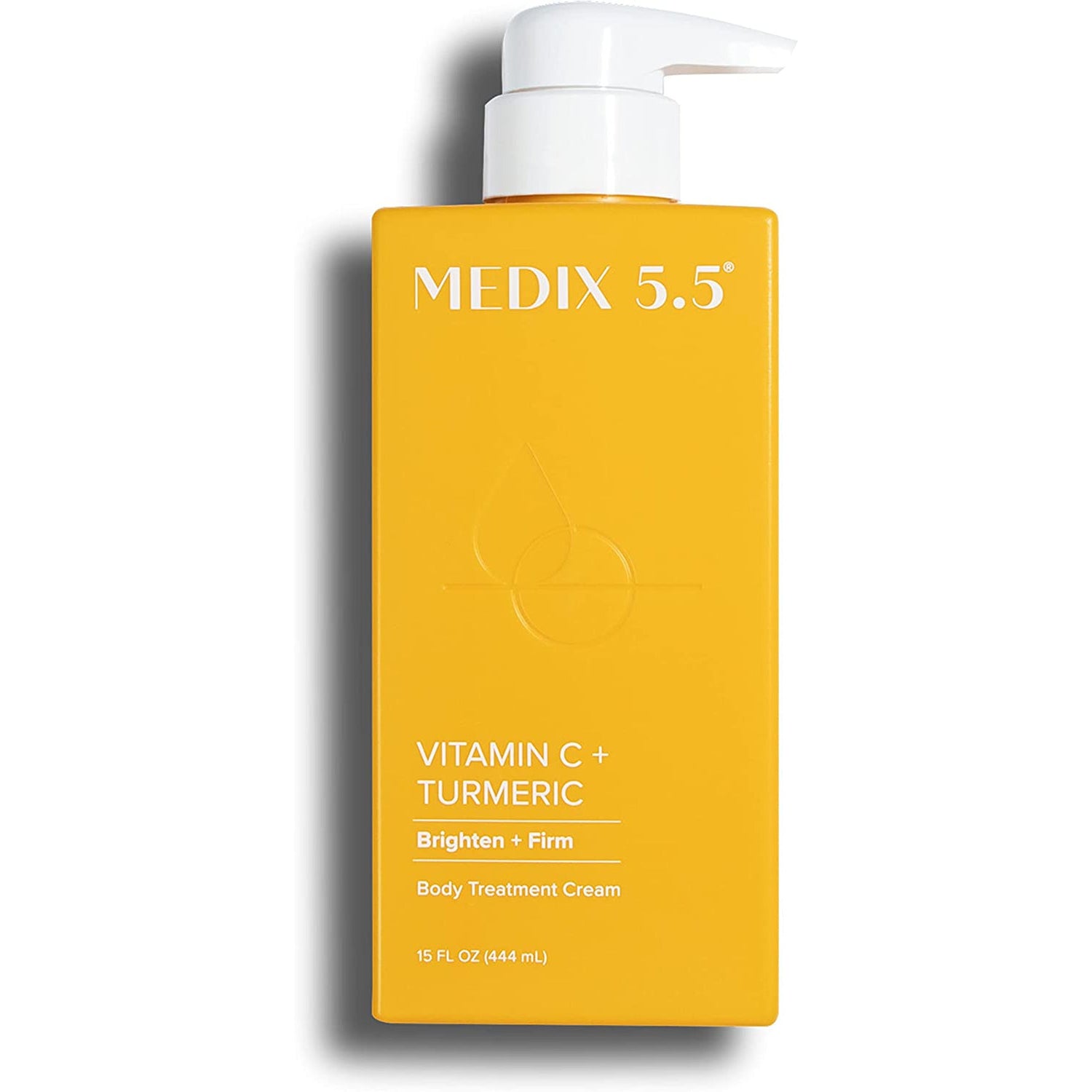 Medix 5.5 Vitamin C Cream W/Turmeric for Face and Body. Firming & Brightening Cream for Age Spots, Dark Spots & Sun Damaged Skin. Anti-Aging Cream Infused W/Vitamin E, Ginger, Ginseng. (15Oz)