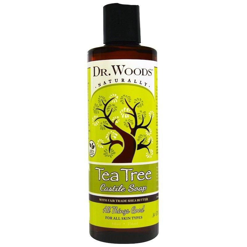 Dr. Woods Castile Soap with Fair Trade Shea Butter, 8 fl oz (236 ml) - USA in UK