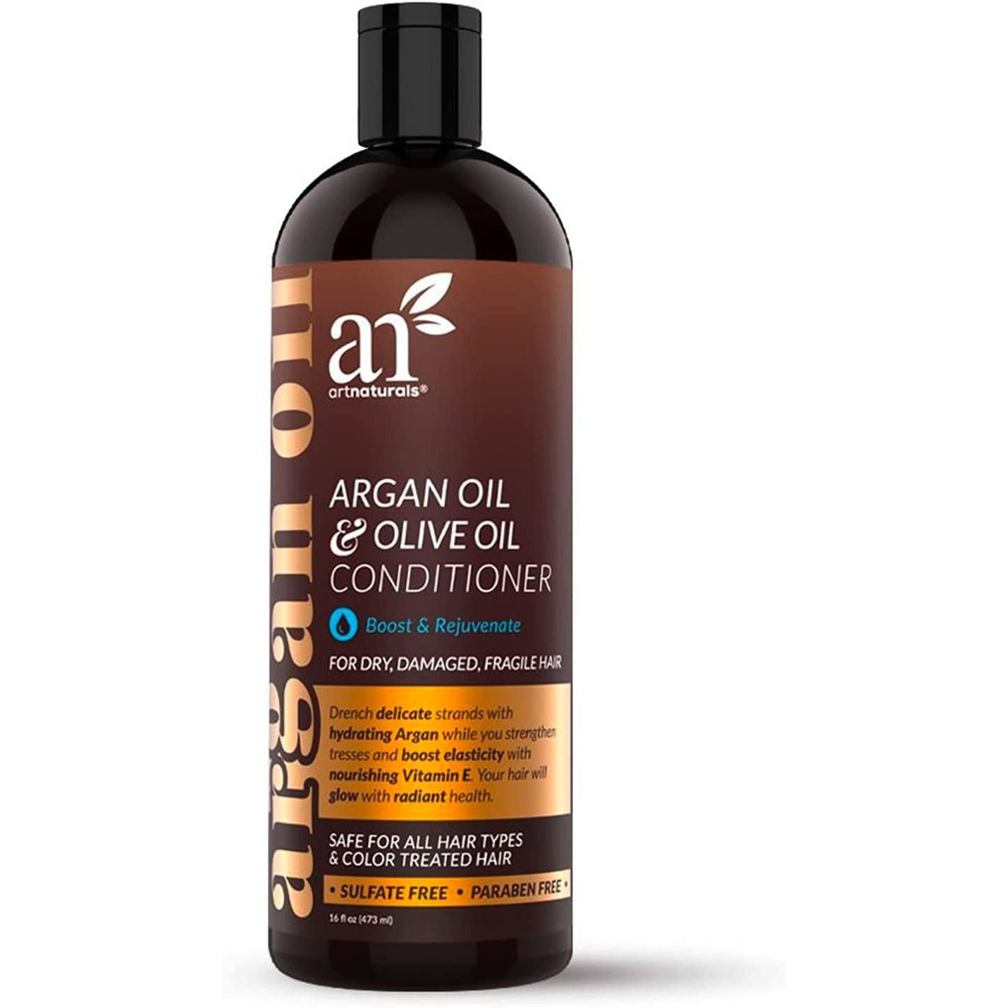 Artnaturals Argan-Oil Conditioner for Hair-Regrowth - (16 Fl Oz / 473Ml) - Sulfate Free - Treatment for Hair Loss and Thinning - Growth Product for Men & Women - Infused with Biotin