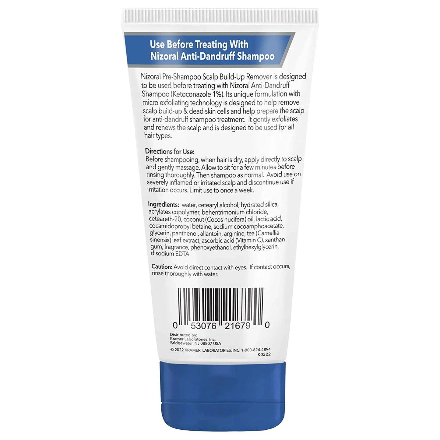 Nizoral Pre-Shampoo Scalp Build-Up Remover - Exfoliates and Renews Helps Prepare for Anti-Dandruff Shampoo Treatment, 5 Oz - USA in UK