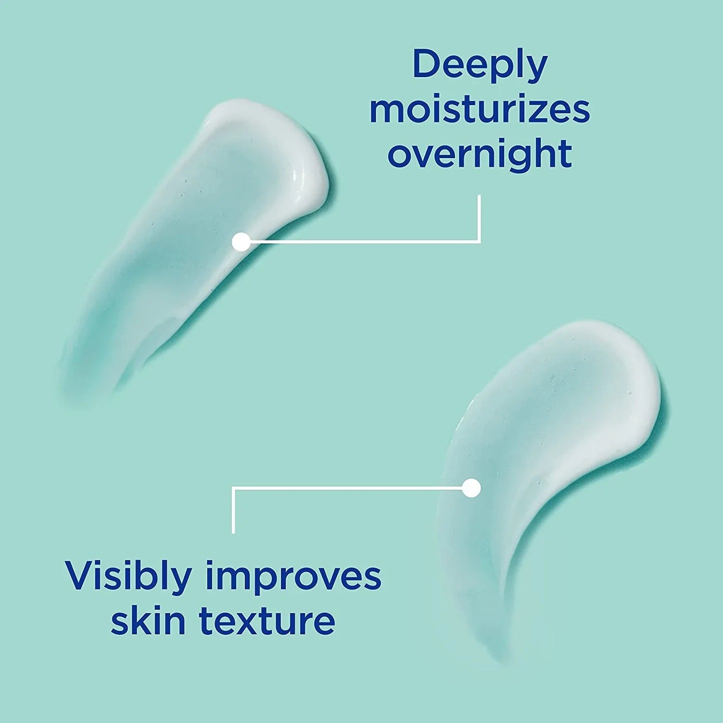 Differin Night Cream with Hyaluronic Acid, Restorative Night Moisturizer by the Makers of Differin Gel, Gentle Skin Care for Acne Prone Sensitive Skin, 2.5 Oz (Packaging May Vary) - USA in UK