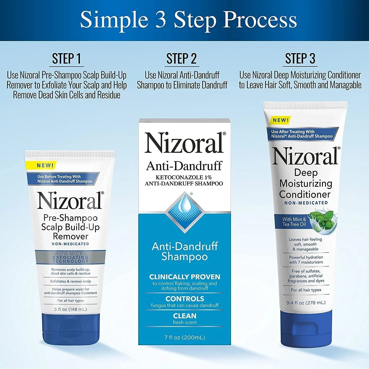 Nizoral Pre-Shampoo Scalp Build-Up Remover - Exfoliates and Renews Helps Prepare for Anti-Dandruff Shampoo Treatment, 5 Oz - USA in UK