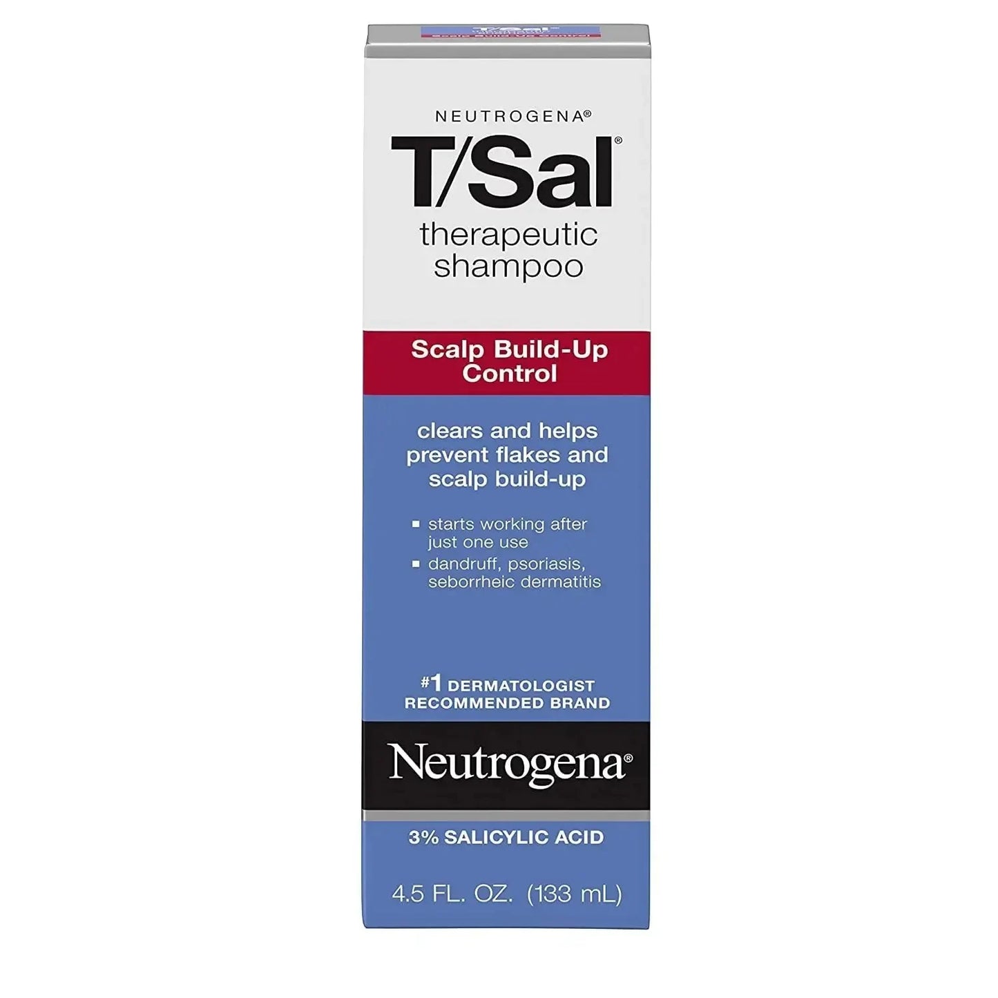 Neutrogena T/Sal Therapeutic Maximum Strength Shampoo 4.50 Oz (Pack of 3) - USA in UK