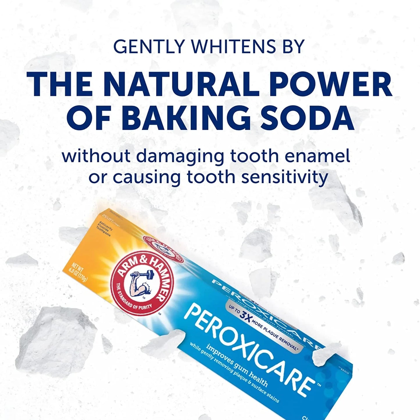 Arm & Hammer Peroxicare Tartar Control Fluoride Toothpaste with Baking Soda & Peroxide-6 Oz, 2 Pk - USA in UK