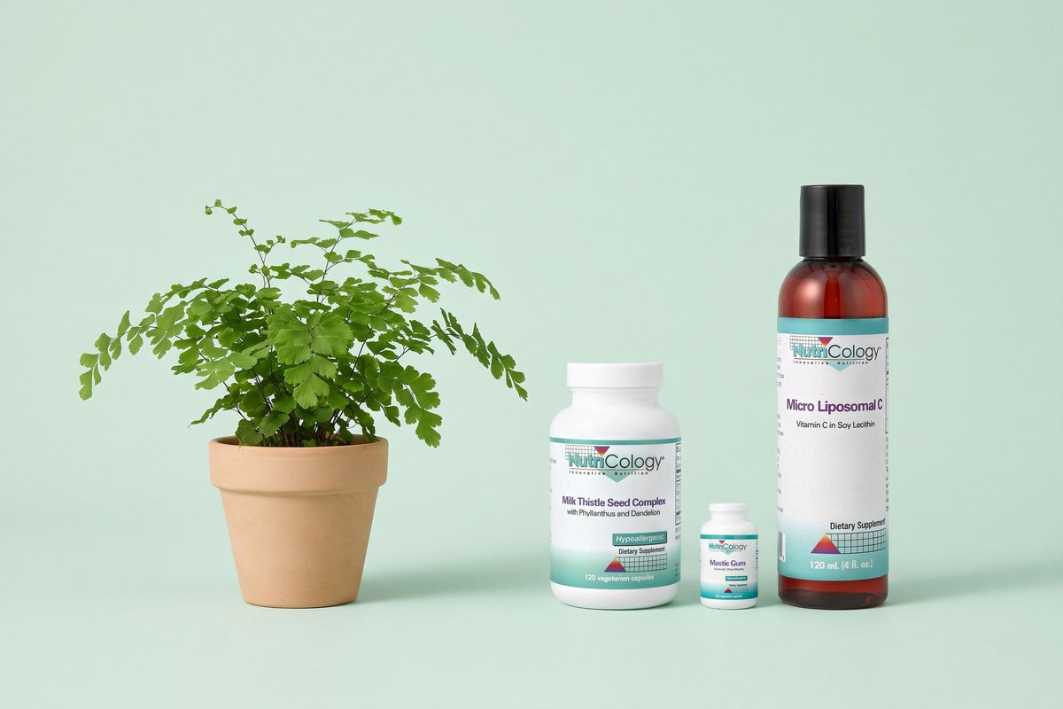 Nutricology products in a studio photo
