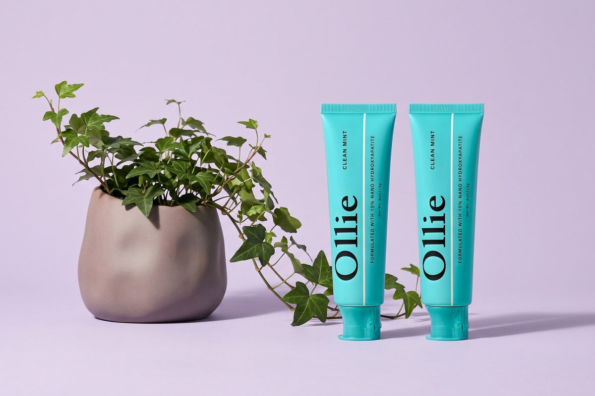 Ollie products in a studio photo
