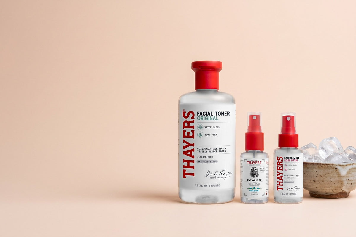 Thayers products in a studio photo
